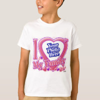 I Love My Family pink/purple - photo