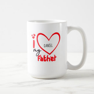 I Love My Father Photo Gift Coffee Mug