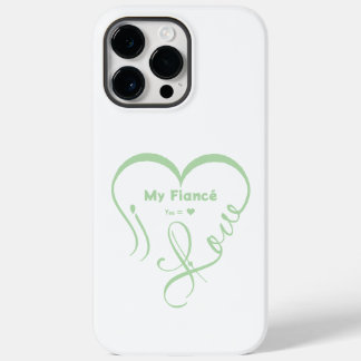 I Love My Fiancé • You = ♥ 🫳🏻💍 Case-Mate iPhone 14 Pro Max Case