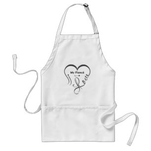I Love My Fiancé • You = ♥ 🫳🏻💍 Standard Apron