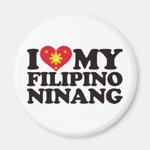 I Love My Filipino Ninang Magnet