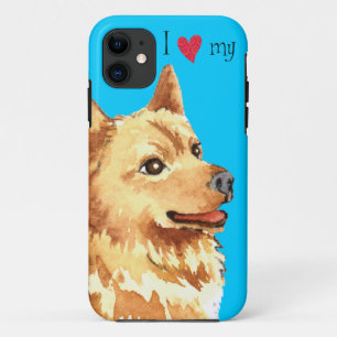 I Love my Finnish Spitz iPhone 11 Case