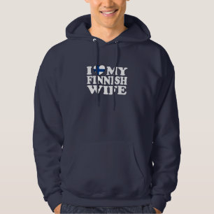 I Love My Finnish Wife Hoodie