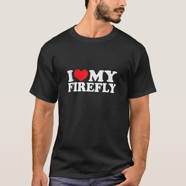 I Love My Firefly I Heart Firefly Tank Top (Front)