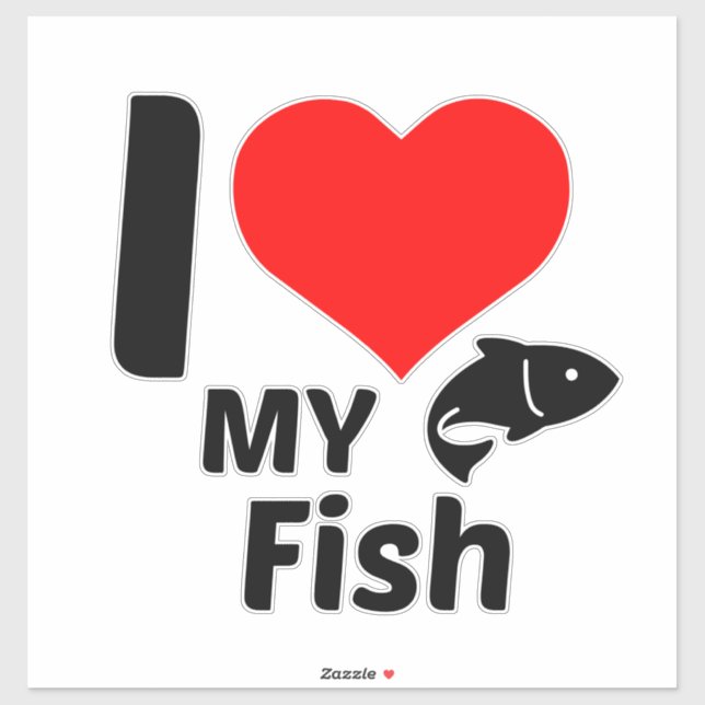 I love my fish (Sheet)