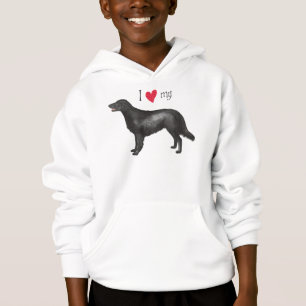 I Love my Flat-Coated Retriever