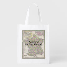 I Love My French Ancestors | Reusable Bag