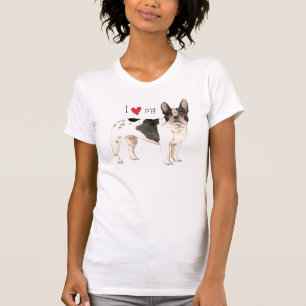 I Love my French Bulldog T-Shirt