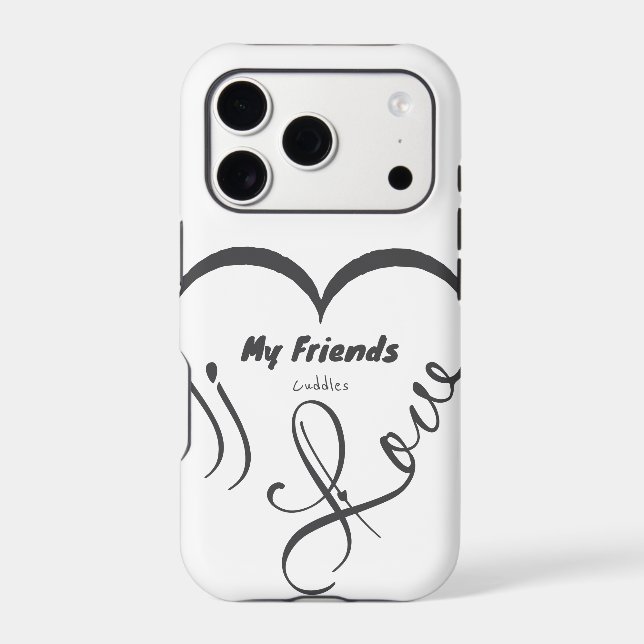 I Love My Friends - Cuddles (Back)
