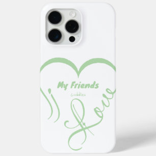 I Love My Friends - Cuddles iPhone 15 Pro Max Case