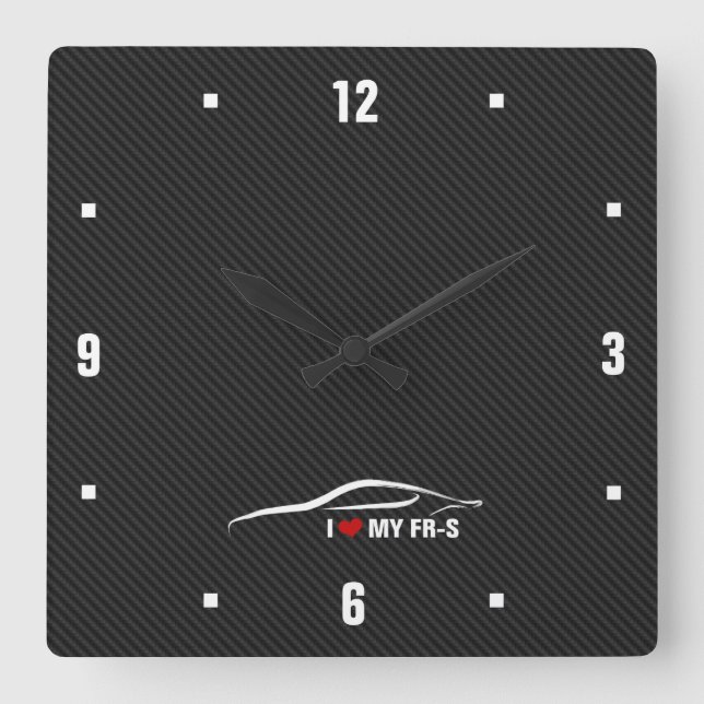 I love my FRS Square Wall Clock (Front)
