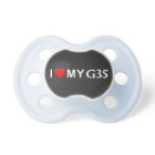 I Love My G35 with Faux Carbon Fibre