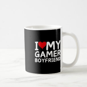 I Love My Gamer Boyfriend Heart Bf Video Games Coffee Mug