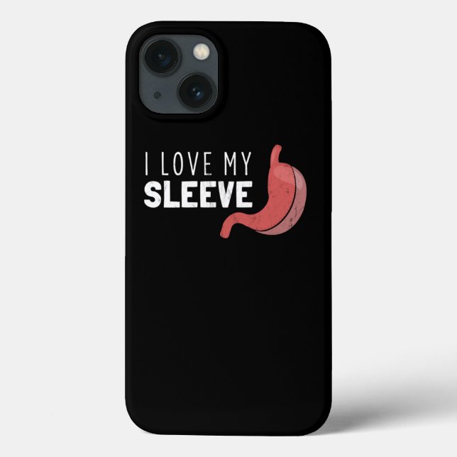 I Love My Gastric Sleeve Weightloss Bariatric Surg Case-Mate iPhone Case (Back)