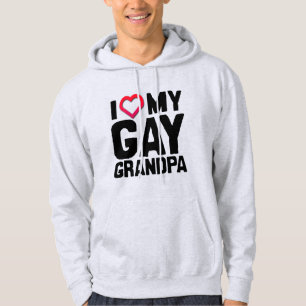 I LOVE MY GAY GRANDPA - HOODIE