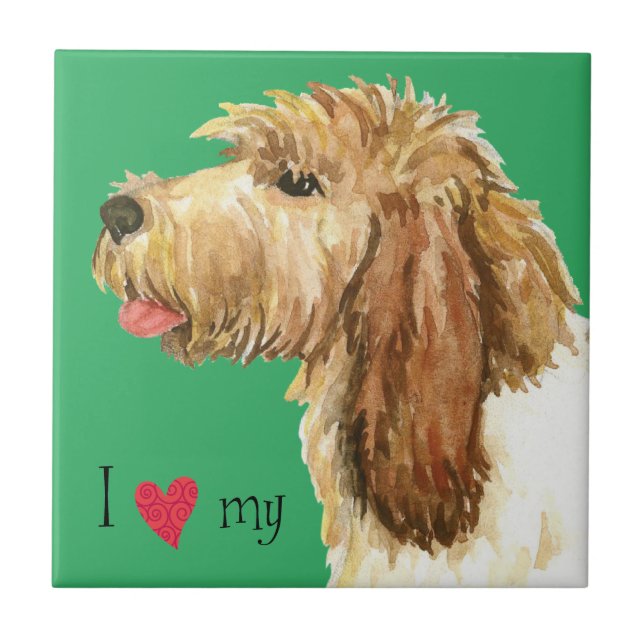 I Love my GBGV Ceramic Tile (Front)
