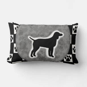 I Love My German Pointer Lumbar Cushion