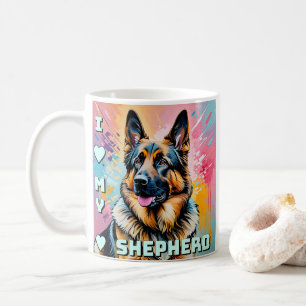 I love my German Shepherd Coffee Mug