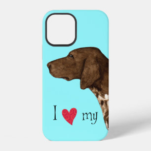 I Love my German Shorthaired Pointer iPhone 12 Case