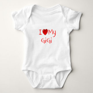 I Love My GiGi Infant & Toddler T-Shirt Baby Bodysuit