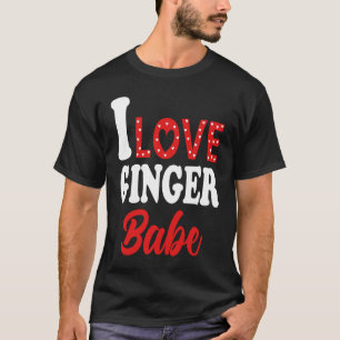 I Love My Ginger Babe   Redhead T-Shirt