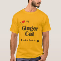 I Love My Ginger Cat (Male Cat)