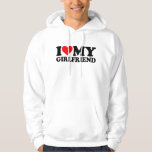 I Love My Girlfriend 1WH1 Hoodie<br><div class="desc">I love my girlfriend, I heart my girlfriend. This fun and romantic design is perfect for couples, featuring a bold declaration of affection to showcase your love and appreciation for that special someone in your life. It's ideal for any occasion, whether you're planning a romantic date, celebrating Valentine's Day, an...</div>