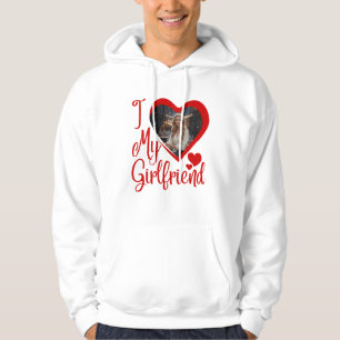 I Love My Girlfriend Custom T-Shirt Hoodie