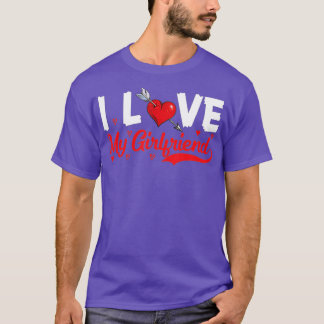 I love my girlfriend I Heart My Girlfriend GF (3)  T-Shirt