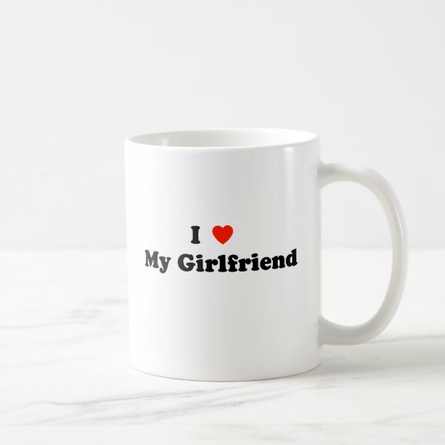 I Love My Girlfriend Mug (Right)