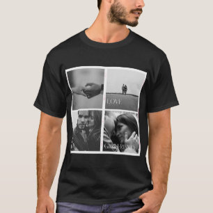 I Love My Girlfriend Photo Filmstrip T-Shirt