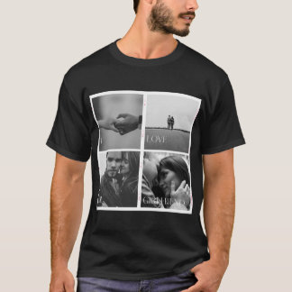 I Love My Girlfriend Photo Filmstrip T-Shirt