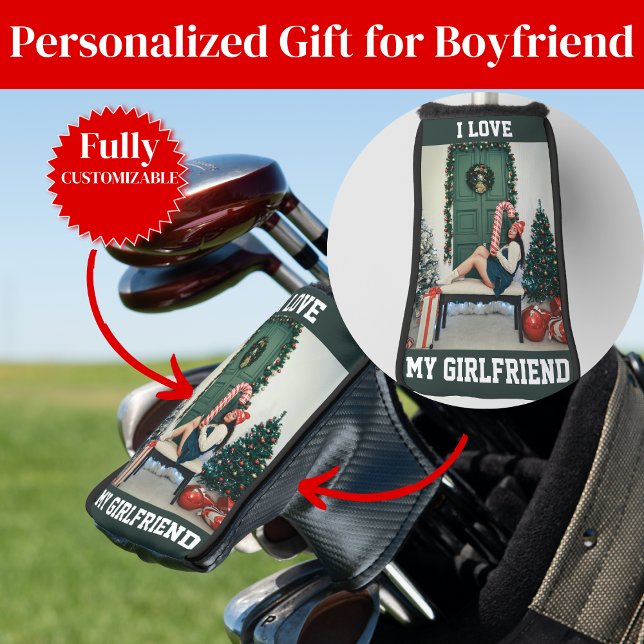 I Love My Girlfriend Photo Golf Head Cover (I Love My Girlfriend Photo Golf Head Cover
)