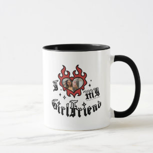 I Love My Girlfriend - Red - DingusDesign Mug