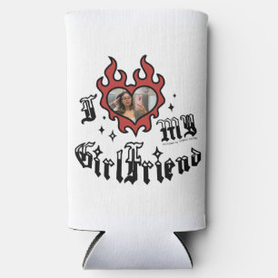 I Love My Girlfriend - Red - DingusDesign Seltzer Can Cooler