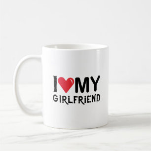I Love My Girlfriend-Valentines Day-Romantic-Funny Coffee Mug