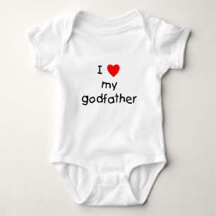 I Love My Godfather Baby Bodysuit