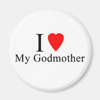 I love my godmother magnet