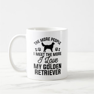 I Love My Golden Retriever Coffee Mug