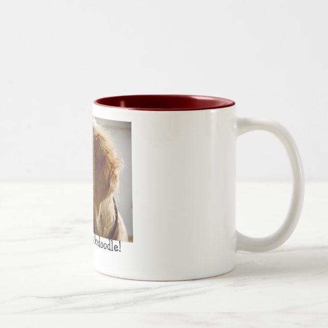 I Love my Goldendoodle! Mug (Right)