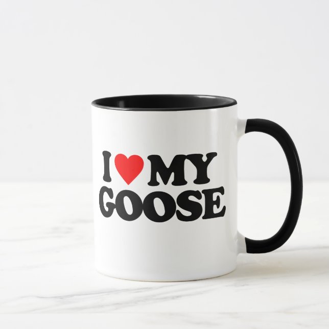I LOVE MY GOOSE MUG (Right)
