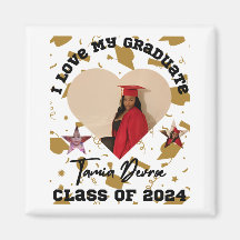 I Love My Graduate 2024 Heart