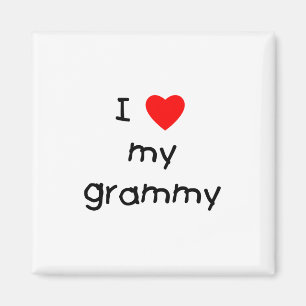 I Love My Grammy Magnet