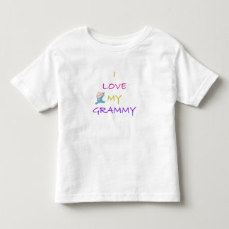 I Love My Grammy Toddler T-Shirt