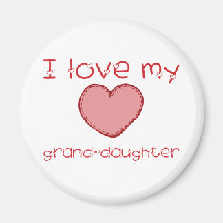 I love my granddaughter magnet
