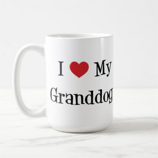 I Love My Granddogs Mug