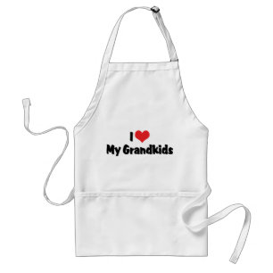 I Love My Grandkids Standard Apron