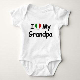 I Love My Grandpa Baby Bodysuit