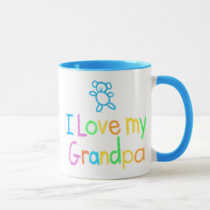 I Love My Grandpa Mug