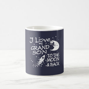 I Love My GrandSon to the Moon and Back Coffee Mug
